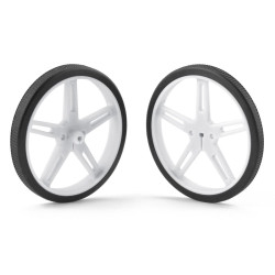 Pololu Wheel 70x8mm Pair - White