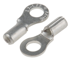 Zacisk oczkowy rozmiar przewodu 1.5mm² Ø , M3.5 nieizolowany średnica wew 3.7mm RS PRO