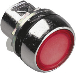 Przycisk, Ø 29.6mm, IP65, kolor: Czerwony, Allen Bradley, 800F