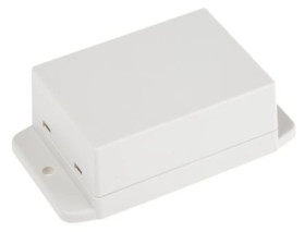 Obudowa Biały z kołnierzem, 70 x 50 x 29mm, RS PRO