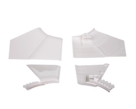 Naroże kanału wewnętrzne regulowane DLP 35x 50x 65x 010614