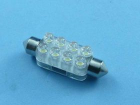 SV-13 12V 42mm BIAŁA 13x42mm 8xLED