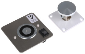 Zwora elektromagnetyczna 24V dc 100lb DC wysokość 85mm