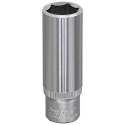 Sealey S1412D WallDrive&#xAE; Socket 12mm Deep 1/4&quot;Sq Drive