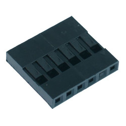 6-Way Dupont Style 2.54mm Pin Housing