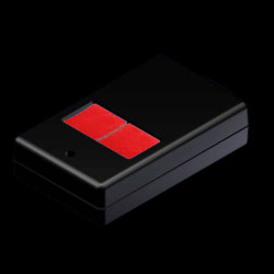 Teko - seria POCKET 10 (10120/2.9) - obudowa do pilota w kolorze czarnym (61 x 37 x 15 mm)