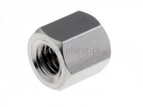 DI5M3X10 tulejka dystansowa nikiel; gwint w/w M3