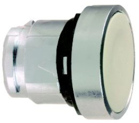 Napęd przycisku okrągły przyc. szara kryta O 22, z sam. powr., bez ozn. ZB4BA8