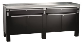 Stół warsztatowy szer. 700mm Nie maks. obciążenie: 2000kg Stacja robocza Stal dł. 2000mm wys. 910mm