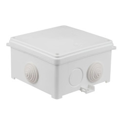 Puszka n/t hermetyczna pusta 118x118x68mm IP55 biała N110x110 35130206