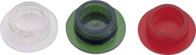 Osłona do LED/lampki sygnalizacyjnej/żarówki, Strapubox LA1 VERDE, zielona