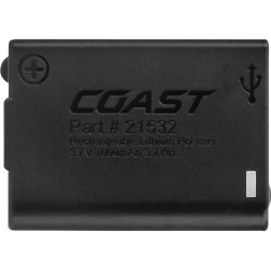 Coast 21532 FL75R LED Headlamp Black Rechargeable 1000mAh Battery