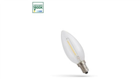 Led Świecowa E-14 230V 1W Cog 1800K Clear Spectrum