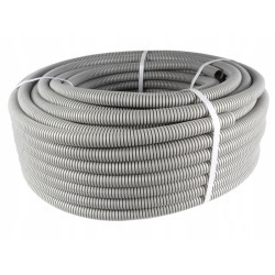 Rura karbowana PVC 50m, 320N wymiar zewnętrzny * 20/ wymiar wewnętrzny * 14, PAWBOL 6161A-50P