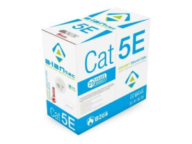 Kabel U/UTP kat.5e LSOH 4PR podwyższona klasa palności - B2ca FireHardy ALANTEC /305m/