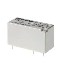 Przekaźnik mocy 24V dc SPDT Finder 400mW, montaż PCB 1440Ω Otwór przezierny