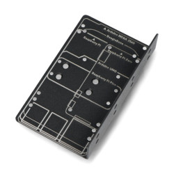Raspberry Pi DIN Rail Mount - podkładka do montażu na szynę DIN - do Arduino, Raspberry Pi - Uctronics U6179