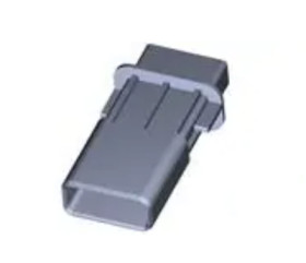 Socket, 3 pole, straight, 1 row, orange, 2103321-1