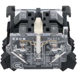 EAO 704.917.5 EAO Series4 Switching Element Slow-Make T 1Nc&#x2B;1No Pit Gold/Silver