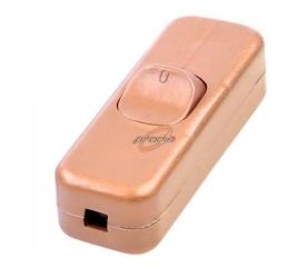 PRZEŁĄCZNIK PRZELOTOWY ZŁOTY 3A/250V DUŻY