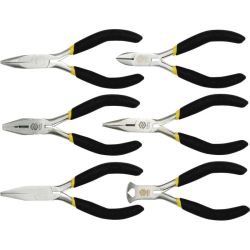 Szczypce dla elektroników 125 mm kpl 6 szt. - Vorel 42309