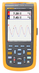 Oscyloskop 20MHz Fluke przenośny Cyfrowy CAT III 750 V, CAT IV 600 V 123B/EU/S z kalibracją DKD USB