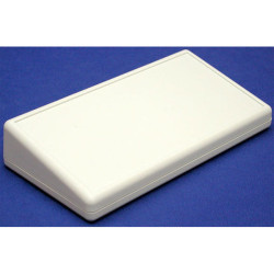 Hammond 1599ETSGY Sloping Console FRABS 170x85.5x34/18mm Flame Retardant Grey