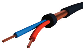 Kabel mikrofonowy 2-żyłowy Kabel mikrofonowy Ekranowany S2Ceb-Groupe Cae 0.22 mm² Ø zew 6.35mm