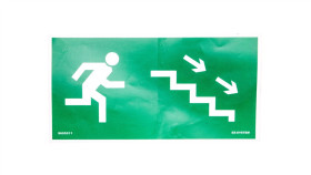 Piktogram 150X300 Prawo Doł Schody 9849031