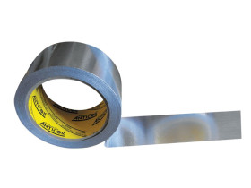 Taśma aluminiowa 371 PASA 75mm x 50m bezprzekładkowa – laminat Poliester + folia aluminiowa temp -30 +100 PA-371PASA-0075050 ANT