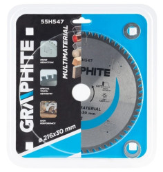 Tarcza do pilarki widiowa 216x30mm 60 zębów uniwersalna 55H547