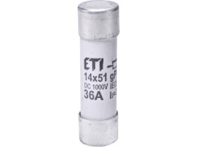 Bezpiecznik topikowy PV CH 14x51 gPV 36A cylindryczny 002637115 ETI