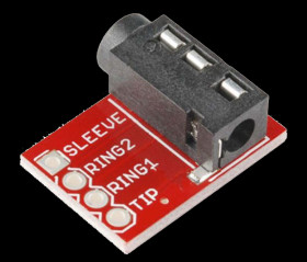 Opencircuit 3.5mm Stereo jack breakout