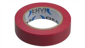 Taśma Elektroizolacyjna 25M*19Mm Czerwona