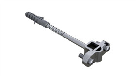 Uchwyt Do Drutu Odgromowego Z Kołkiem L-320Mm Oc L18861