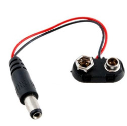 Adapter wtyk 5,5/2,1 -->> wtyk 6F22