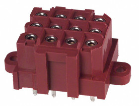 Gniazdo PCB 12 -pinowe 3 -rzędowe raster: 5mm Moc Proste Przewlekany