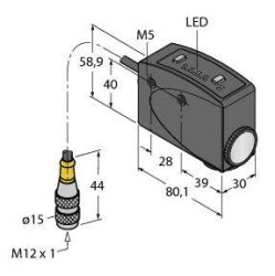 Turck Czujnik koloru 1 szt. R58ECRGB1Q M12 (D x S x W) 80.10 x 30 x 58.90 mm