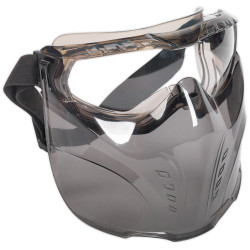 Worksafe SSP76 Safety Goggles with Detachable Face Shield