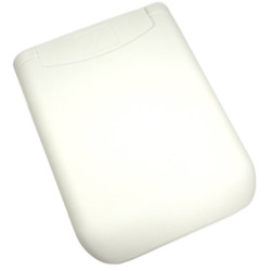 Gniazdo z klapką uniwersalne kampera łodzi biała anti-yellow