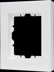 406829005 HK07 PURE - 1-way cover frame, pure white