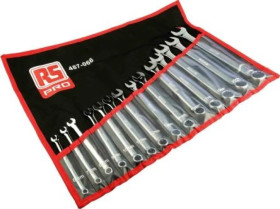 Zestaw narzędzi nastawnych 14 szt. Stal chromowo-wanadowa, RS PRO