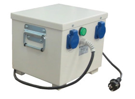 Transformator separacyjny do zasilania elektronarzędzi 1-faz 2500VA 1xGS PFM2501 230/230V 16152-9994