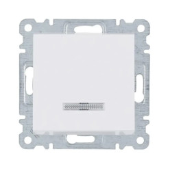 Lumina Łącznik pojedynczy podświetlany biały WL0210