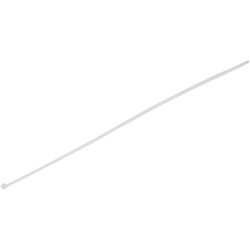 TruComponents 40030 Cable tie 400mm 4.80mm Wh Heat-resistant 100 pc(s)