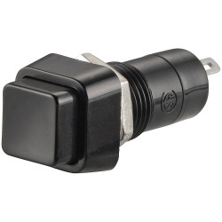 TruComponents 781924 Pushbutton ,Panel Mount,Off/(On),SPST-NO,Solder Pins