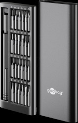 77836 Precision screwdriver set, 24 pieces, with magnetic holder