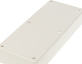 ABS enclosure, (L x W x H) 166 x 71 x 29 mm, light gray (RAL 7035), IP54, 1591HSGY