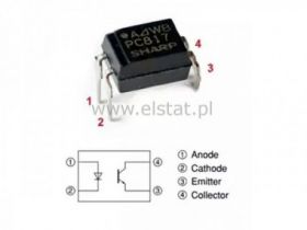 PC 817 B ( EL 817 B ) L100 Transoptor; DIP4
