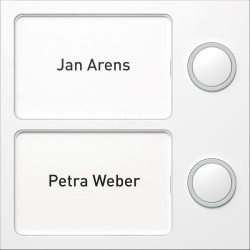 1875270 Module for PORTIER door intercom, push-button module, 2 family h